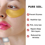PURE SOL. - Pucker Up Baby - Cherry Blossom Hydrogel Lip Mask
Collagen