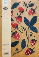 Denik - Elana's Berries Embroidered Journal Notebook