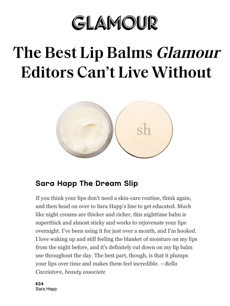 The Dream Slip® Overnight Lip Mask Jar