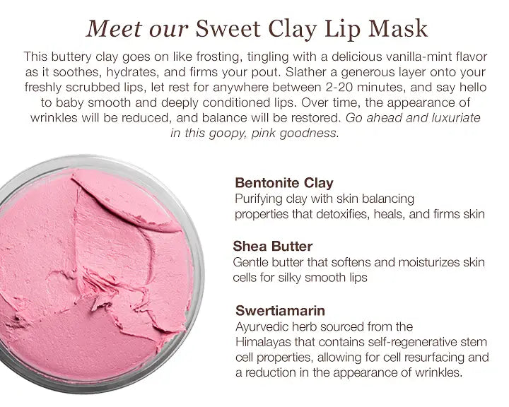 Sweet Clay Lip Mask